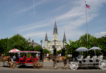 New Orleans carriage ride CD Retreat
