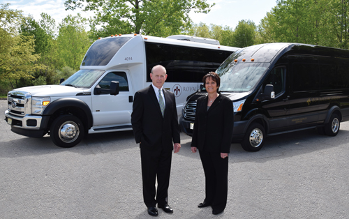 Royal Coachman's President Jon Epstein and CEO Amy O'Rourke, the company's owners.