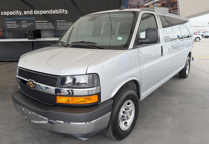 Acton now carries the Chevrolet Express van