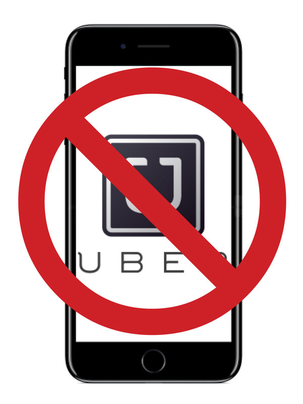 #DeleteUber