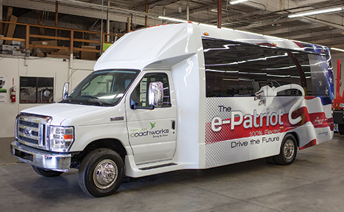 CD 0414 E-Patriot Electric Bus