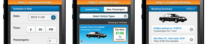 Rental Limo App