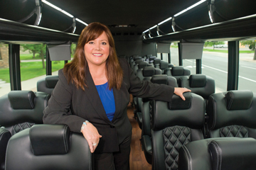 Janet Cherrier - 40 passenger bus