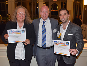 Olga Spirina, Chris Weiss and Jeff Brodsly