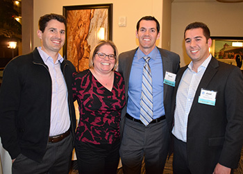 Kevin Solon, Stephanie Martin, Ryan Silva and Joel Amato