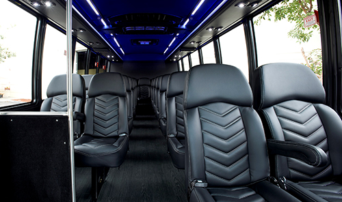 Grech's Ford F-550 Luxury Bus Interior