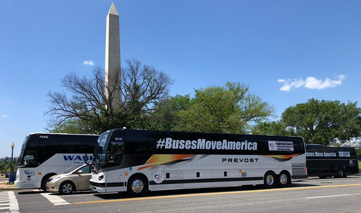 Prevost Motorcoach Rally DC