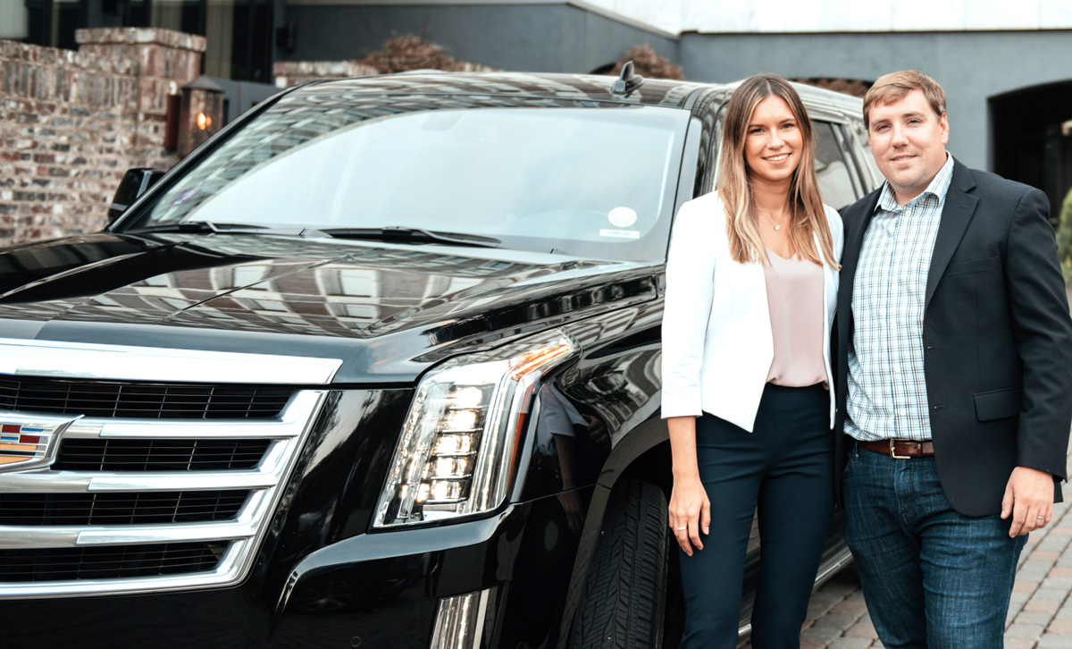 Marina and Matt Miller of Coastal Limousine of Charleston