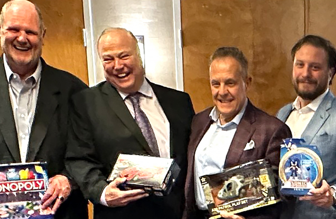 LILA Collects Toys at Holiday Meeting