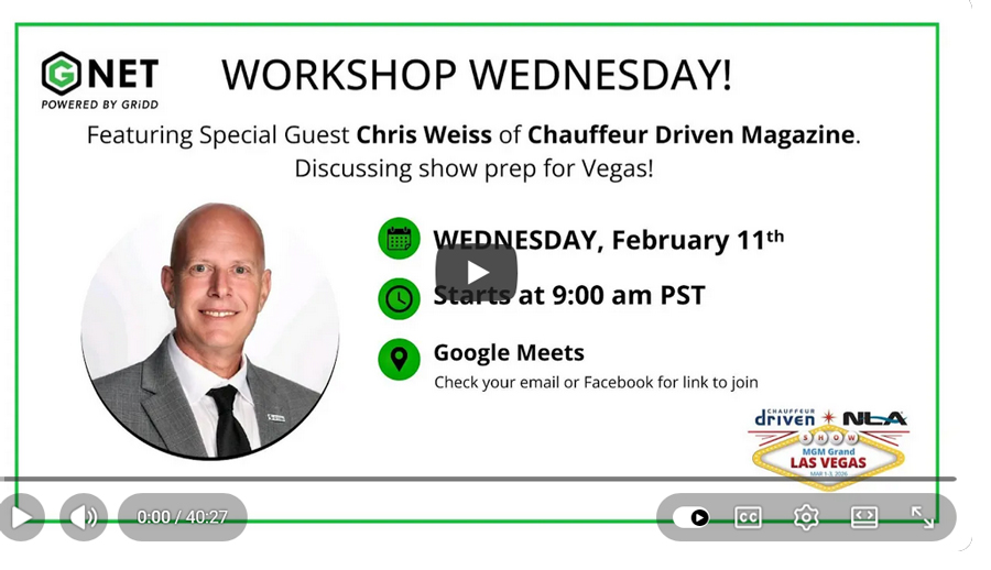 CD/NLA Show Vegas with GNet