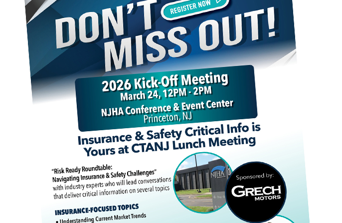 CTANJ Reschedules Its 2026 Kick-Off Meeting